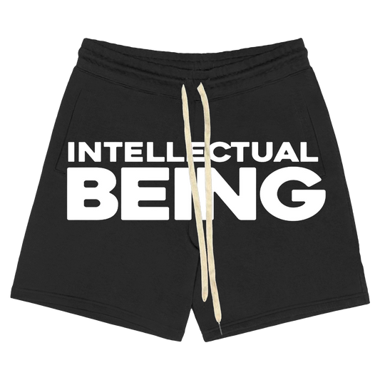 INTELLECTUAL BEING SHORTS (BLACK)