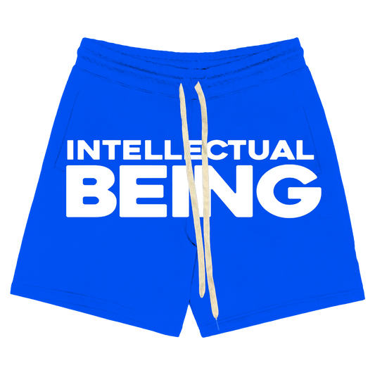 INTELLECTUAL BEING SHORTS (SAFETY BLUE)